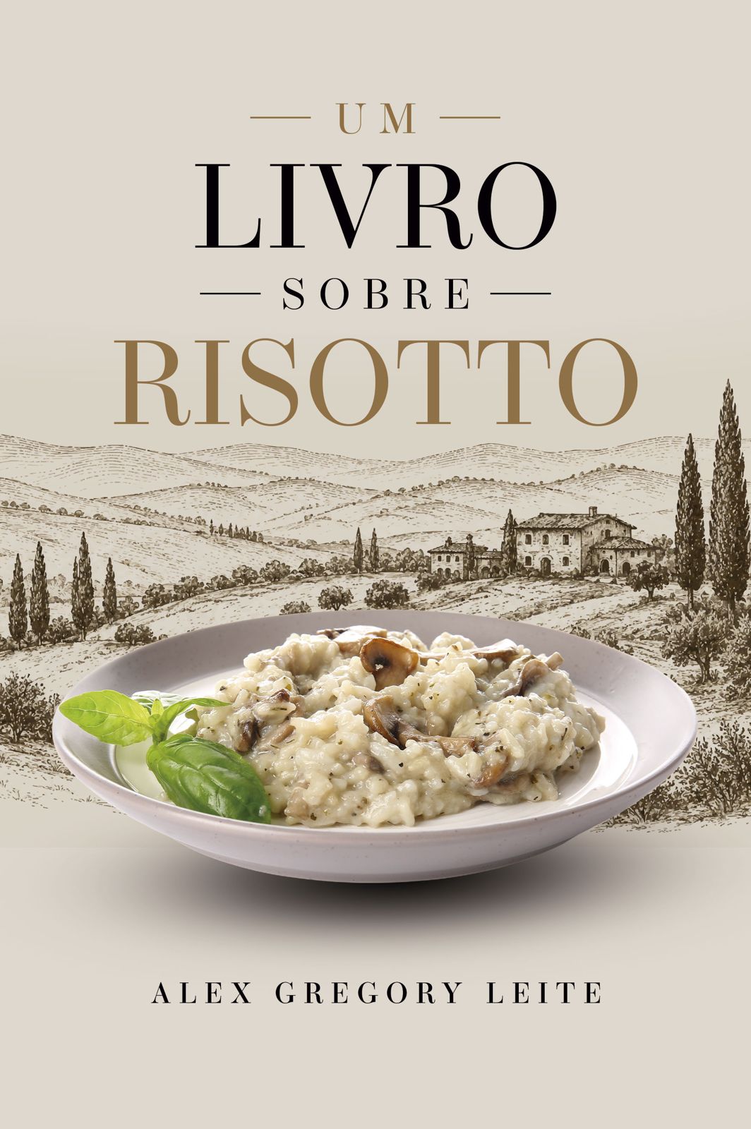Capa de Um Livro Sobre Risotto